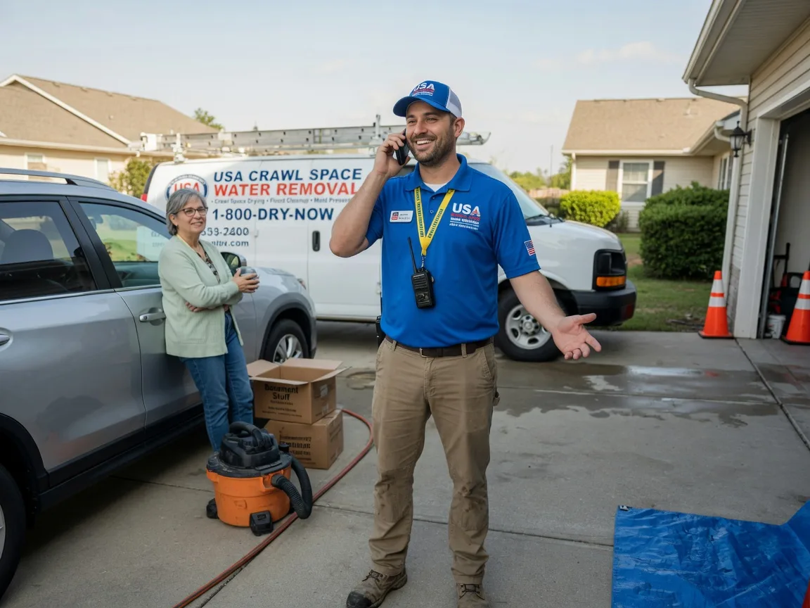 Crawl Space Water Removal Grady, AR FAQs